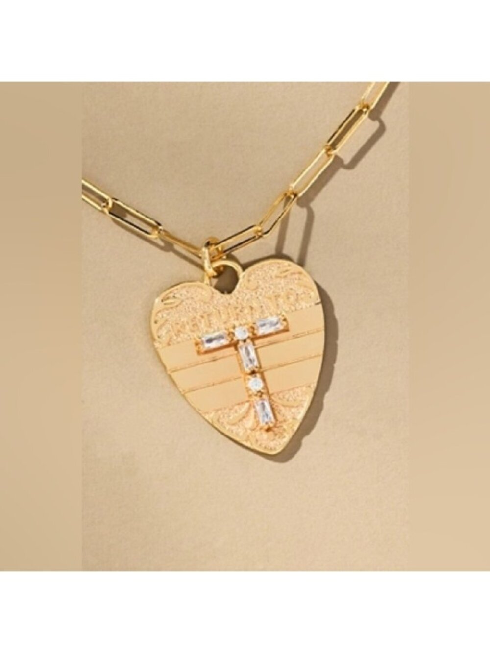 NWT Letter T - Anthropologie Monogram Heart Charm Necklace (NWT US$ 52)